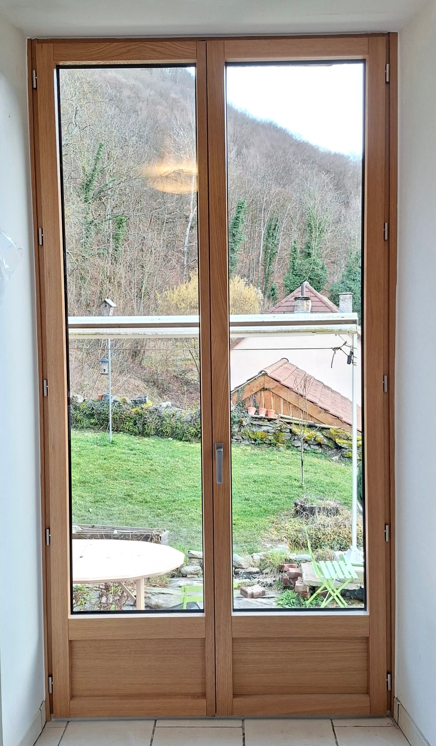 Fenêtre mixte bois aluminium Méo Grenoble